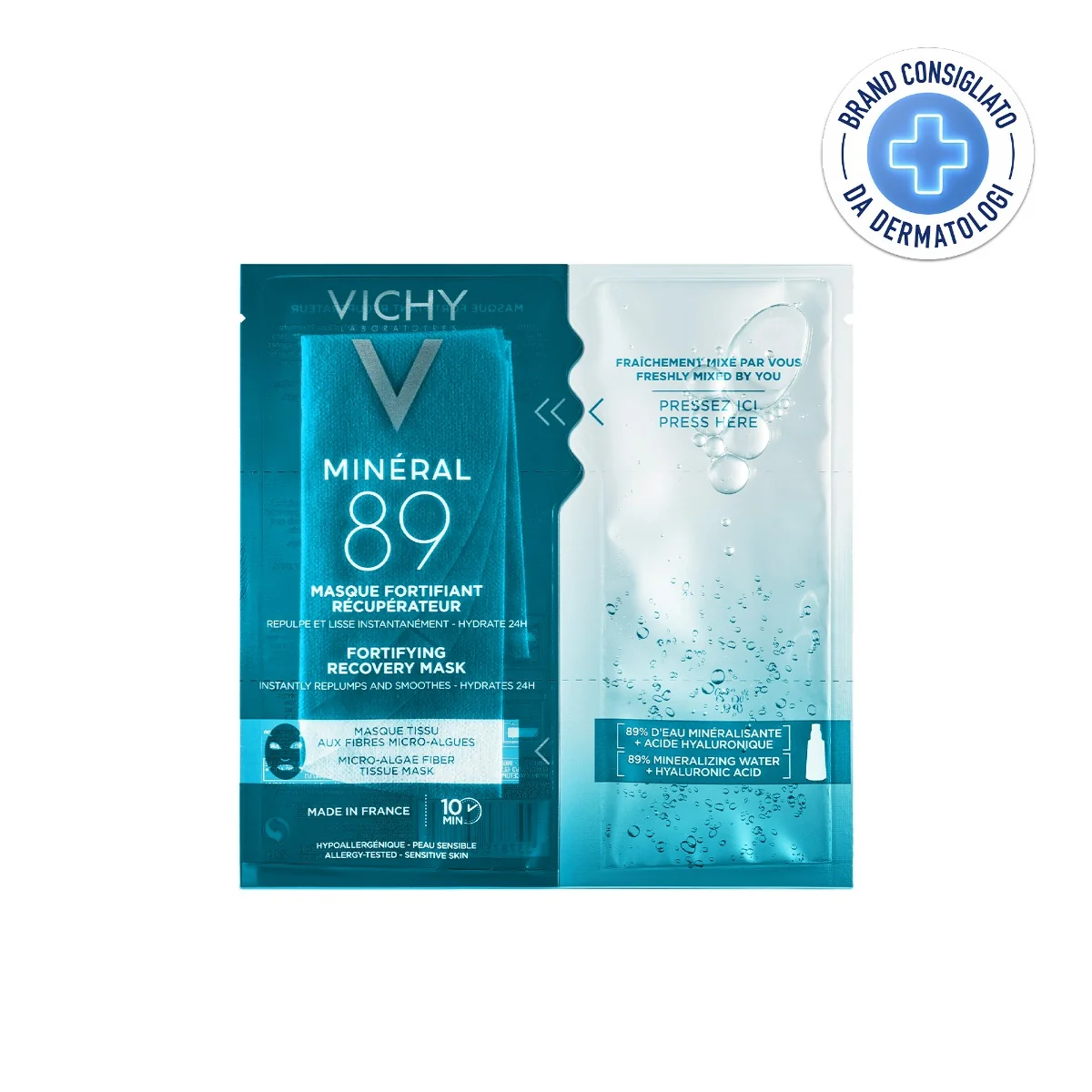 VICHY MINERAL 89 MASCHERA FORTIFICANTE RIPARATRICE 29 G