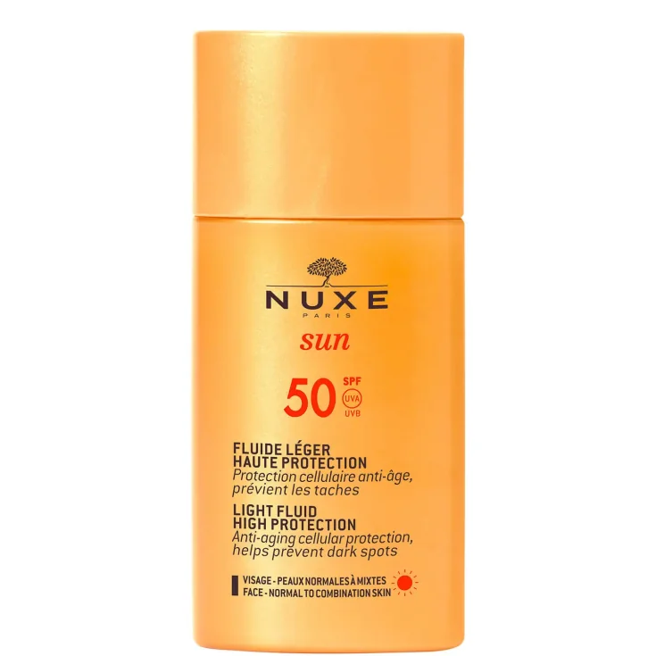 NUXE SUN FLUIDO LEGGERO ALTA PROTEZIONE SPF50 50 ML