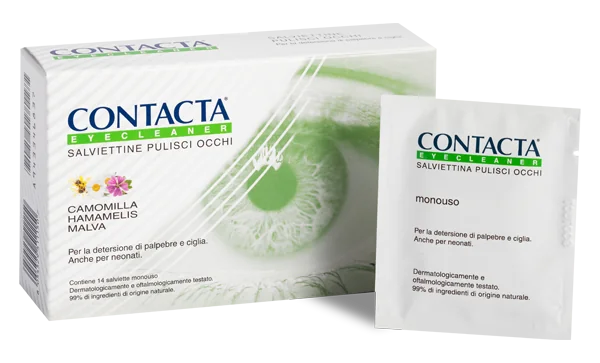 CONTACTA EYECLEANER 14 SALVIETTINE PULISCI OCCHI