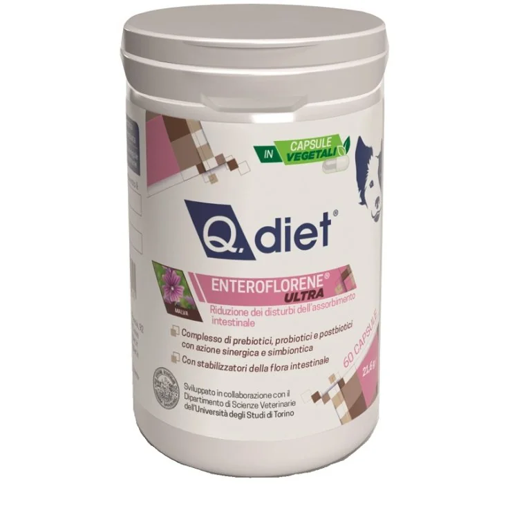 Q DIET ENTEROFLORENE ULTRA 60 CAPSULE