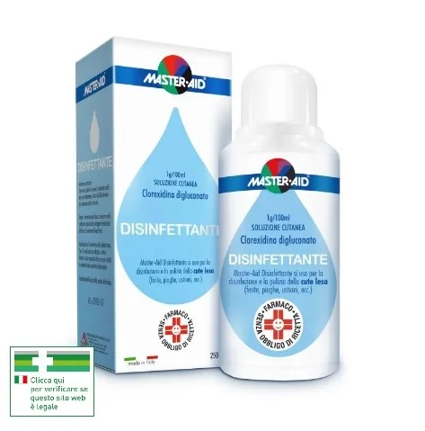 MASTER AID SOLUZIONE DISINFETTANTE 250 ML