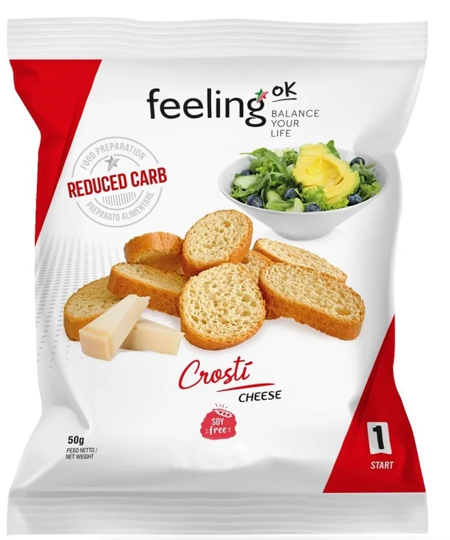 FEELING OK CROSTI' CHEESE START 50 G