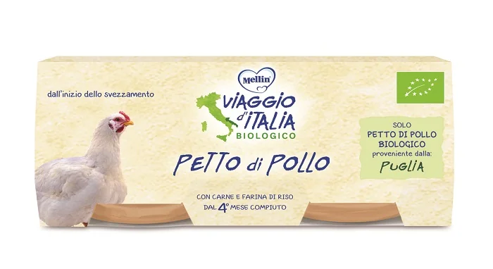 MELLIN VIAGGIO IT OMOGENEIZZATO BIO POL 2X80G