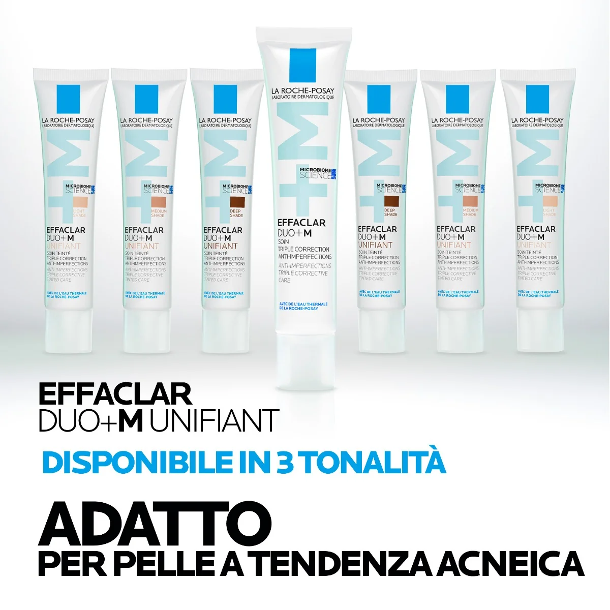 La Roche Posay Effaclar Duo +M Unifiant Medium 40 Ml Trattamento Correttivo Uniformante e Purificante