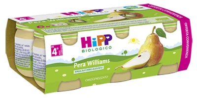 HIPP BIO OMOGENIZZATO PERA WILL 6X80 G