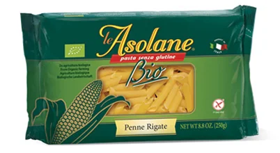 LE ASOLANE BIO PENNE RIGATE PASTA BIOLOGICA SENZA GLUTINE 250 G