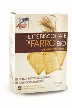 LA FINESTRA SUL CIELO FETTE BISCOTTATE BIO FARRO 200 G