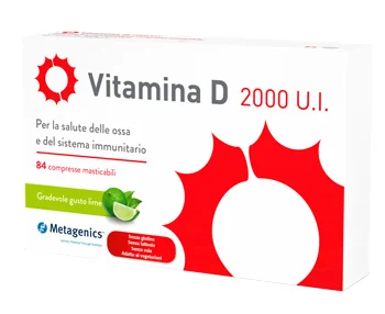 METAGENICS VITAMINA D 2000 UI 84 COMPRESSE