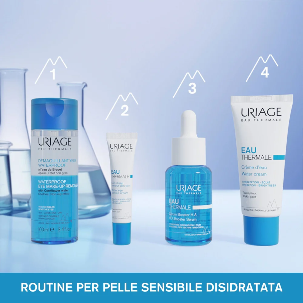 Uriage Eau Thermale Struccante Occhi Bifasico Waterproof 100 ml 