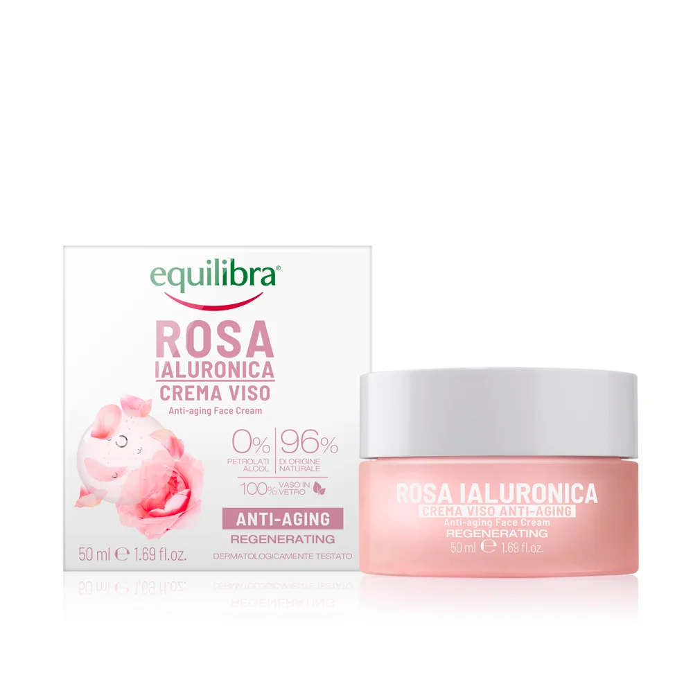 EQUILIBRA ROSA IALURONICA CREMA VISO ANTI-AGING 50 ML