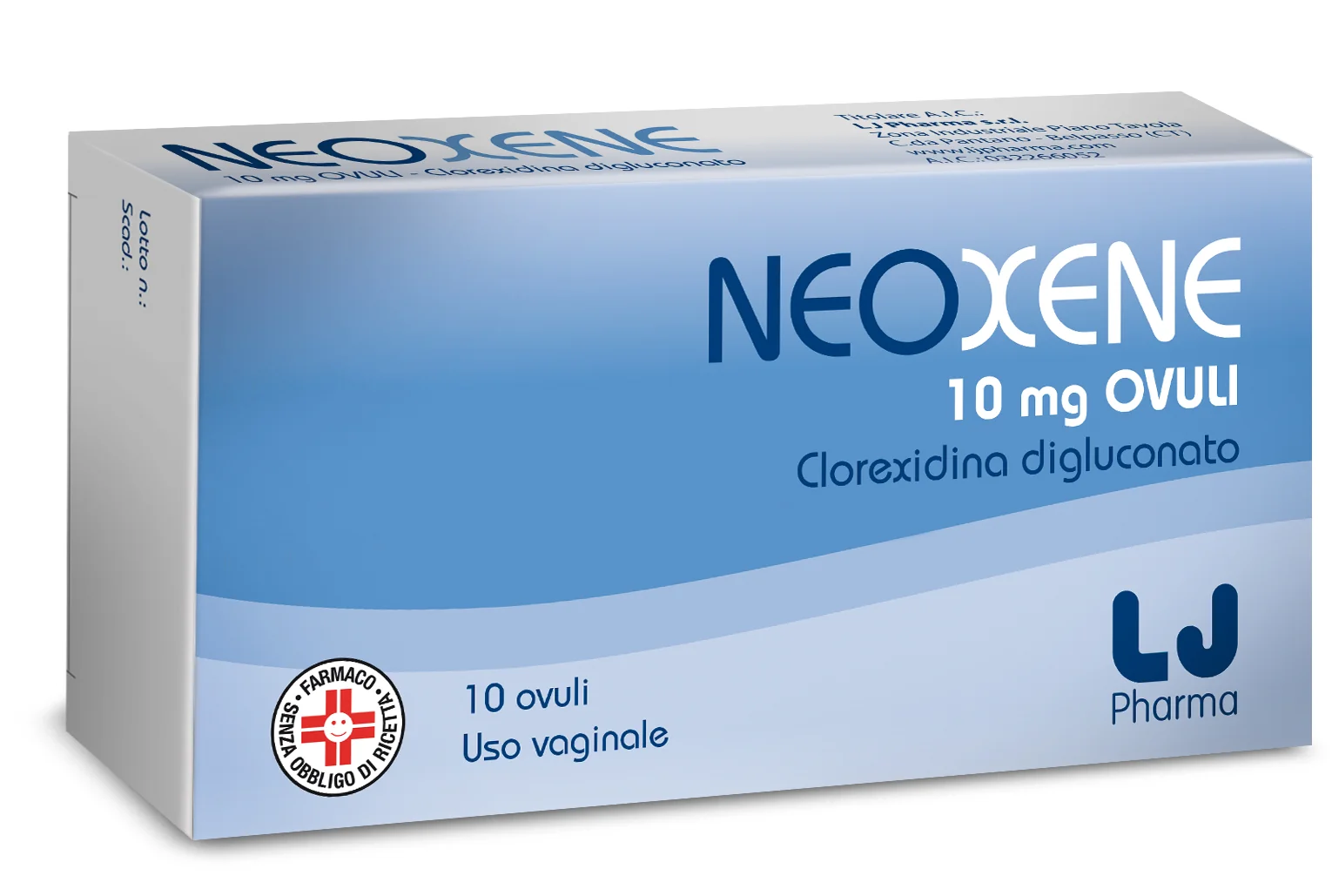 NEOXENE 10 MG DISINFETTANTE 10 OVULI VAGINALI