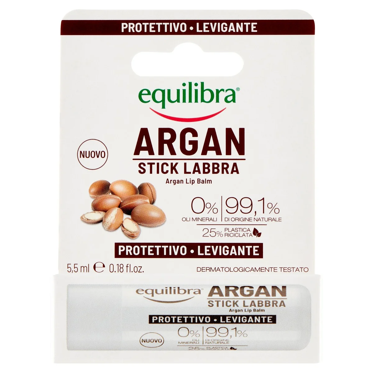 EQUILIBRA STICK LABBRA ARGAN 5,5 ML