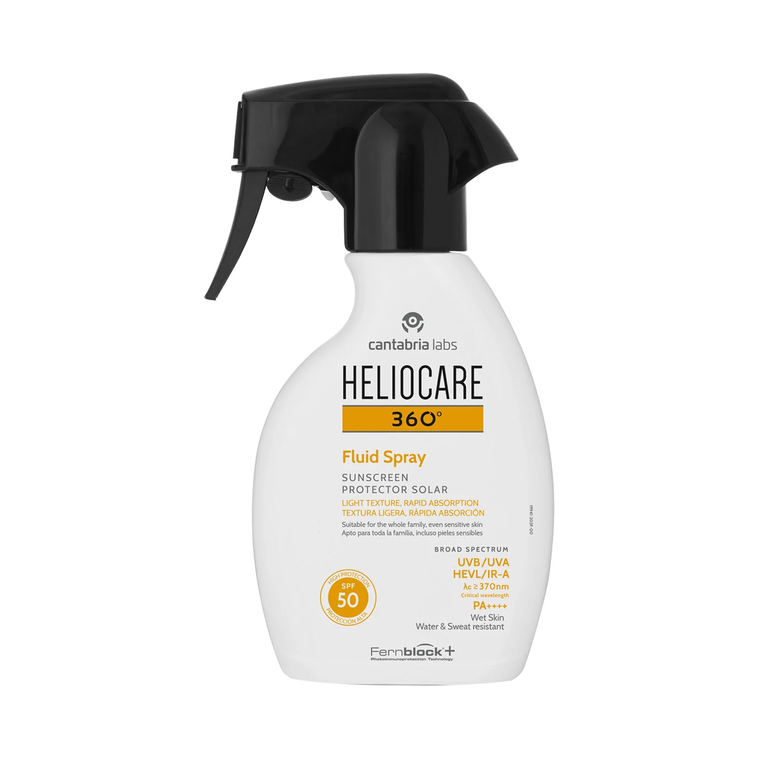 HELIOCARE 360° FLUID SPRAY CORPO SPF50 250 ML