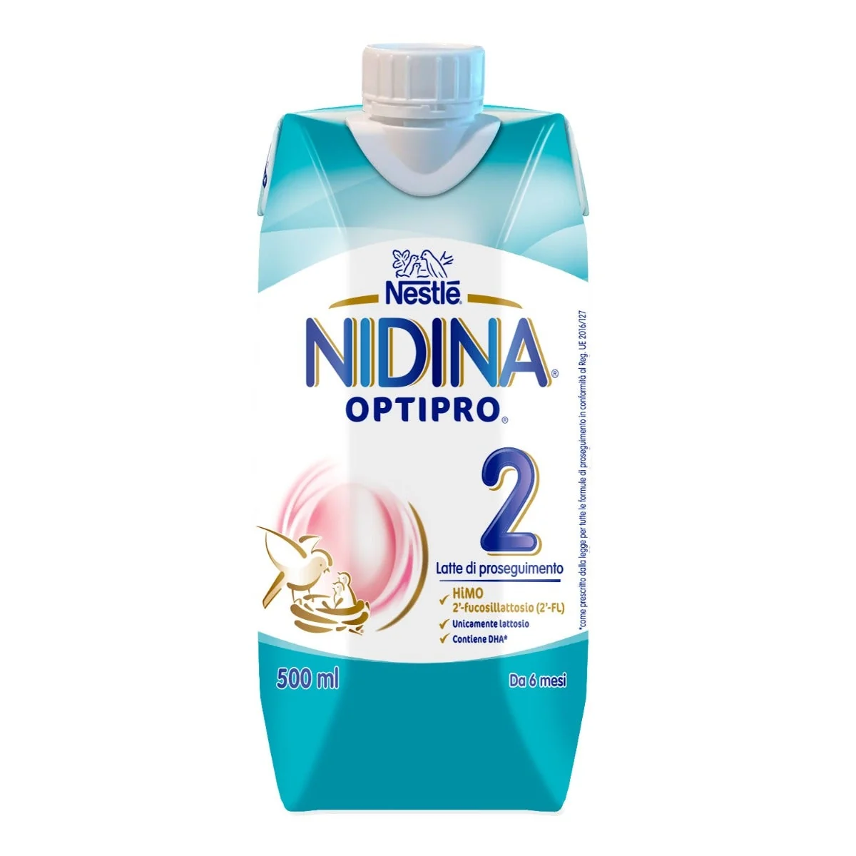 NIDINA 2 OPTIPRO LIQUIDO 500 ML