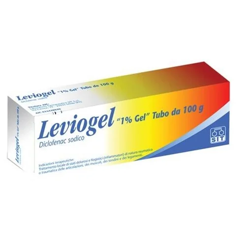 LEVIOGEL GEL 1% DICLOFENAC 100 G