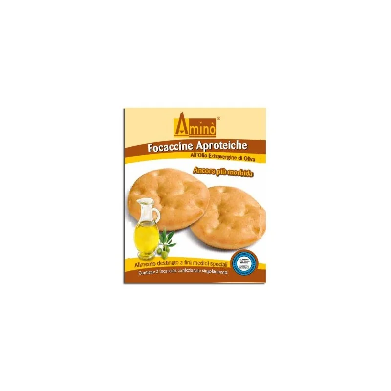 AMINÒ FOCACCIA ALL'OLIO APROTEICA 100 G