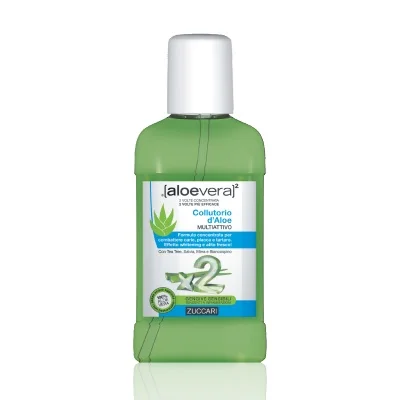 ZUCCARI ALOEVERA 2 COLLUTORIO D'ALOE MULTIATTIVO 250 ML