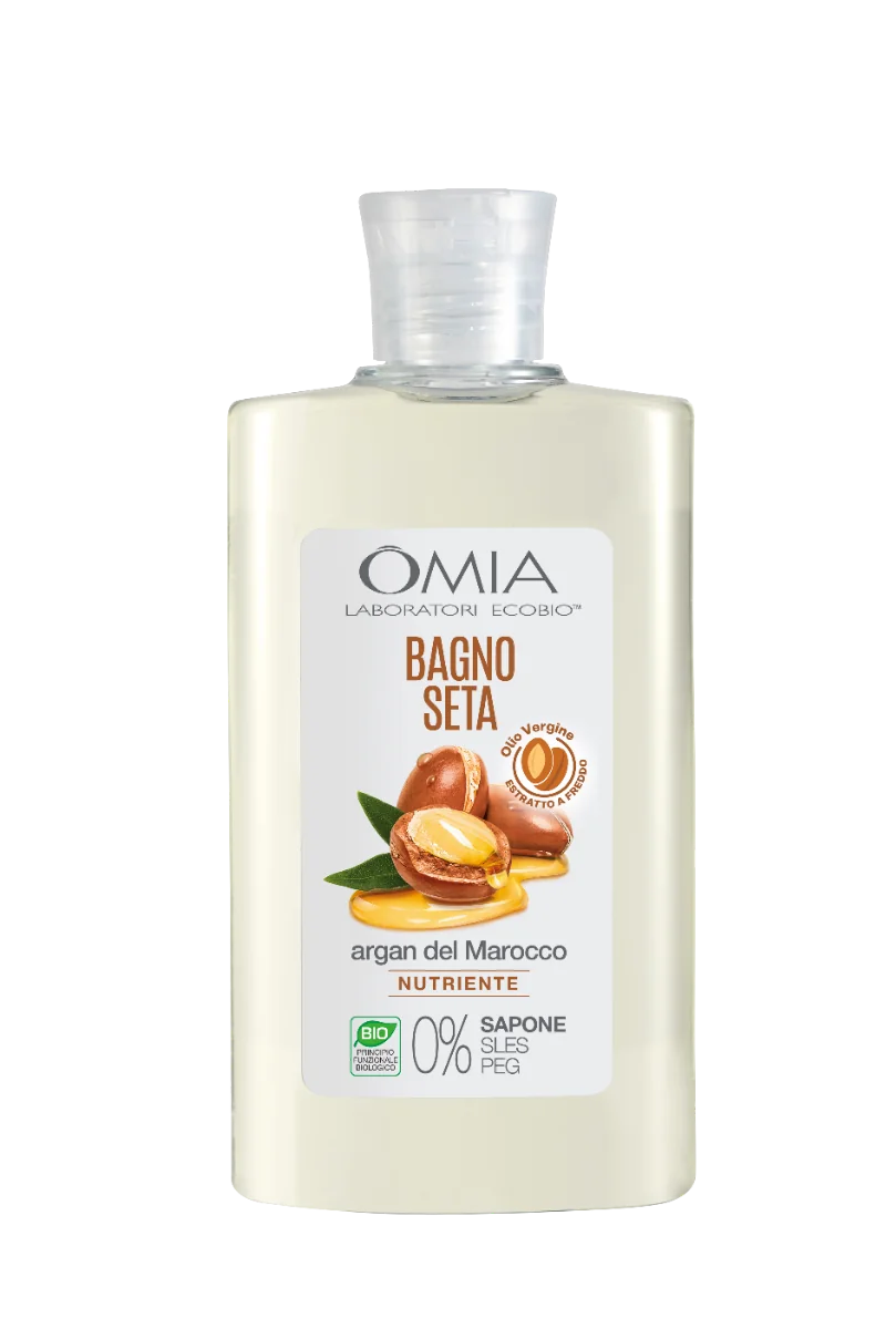 Omia Erboristica Bagno Seta all'Olio di Argan Bio 400 ml 