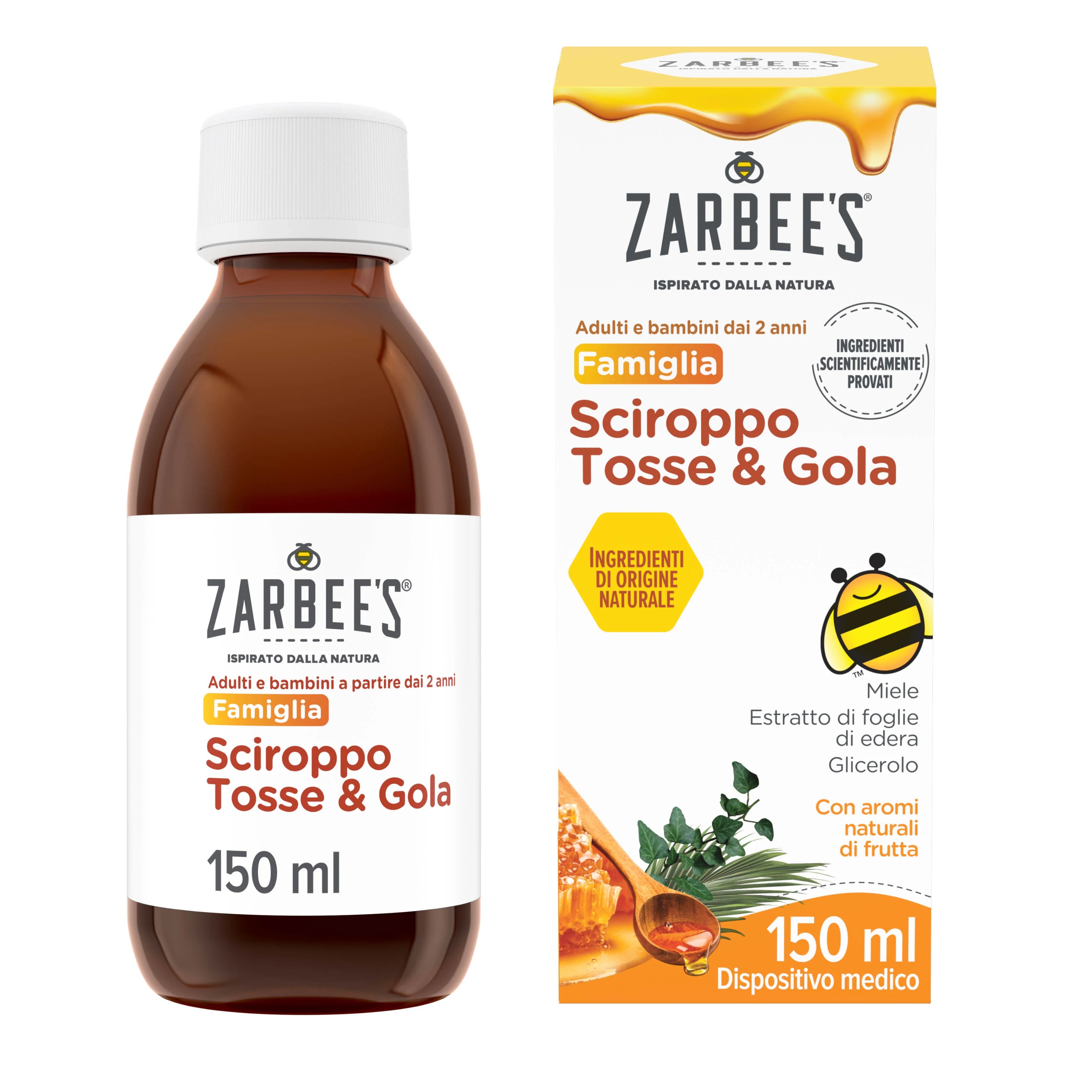 Zarbee'S Tosse Gola Sciroppo Senza Glutine