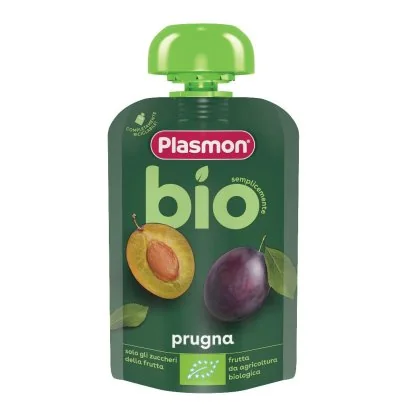 PLASMON BIO POUCH PRUGNA 100G