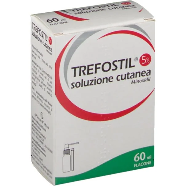 TREFOSTIL 5% MINOXIDIL SOLUZIONE CUTANEA ALOPECIA 60 ML