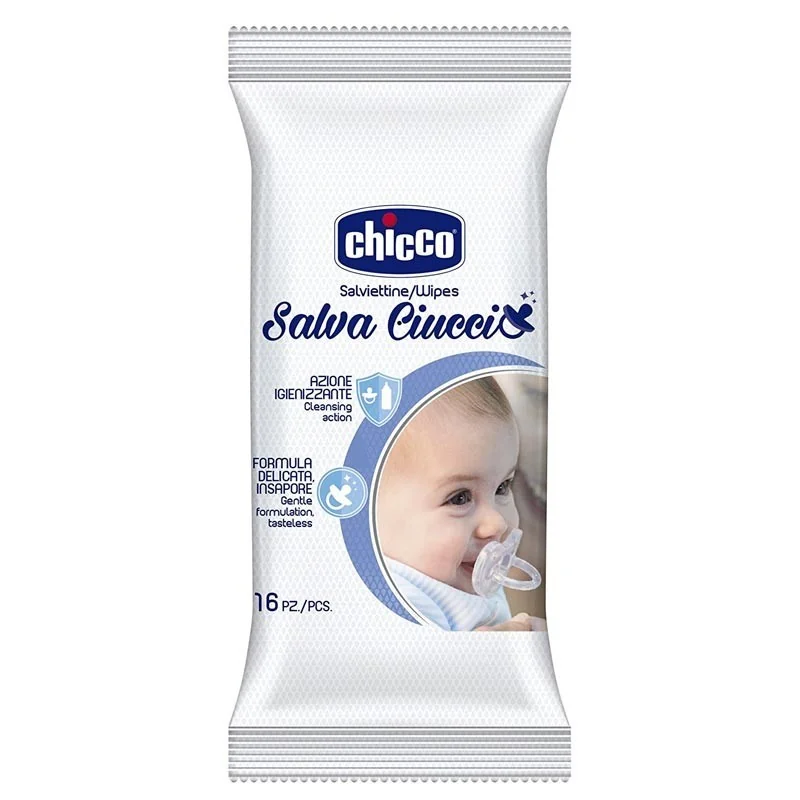 CHICCO SALVIETTE PULISCI CIUCCIO 16 PEZZI