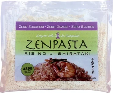 FIOR DI LOTO ZENPASTA RISINO DI SHIRATAKI ESSICCATO BIOLOGICO 50 G