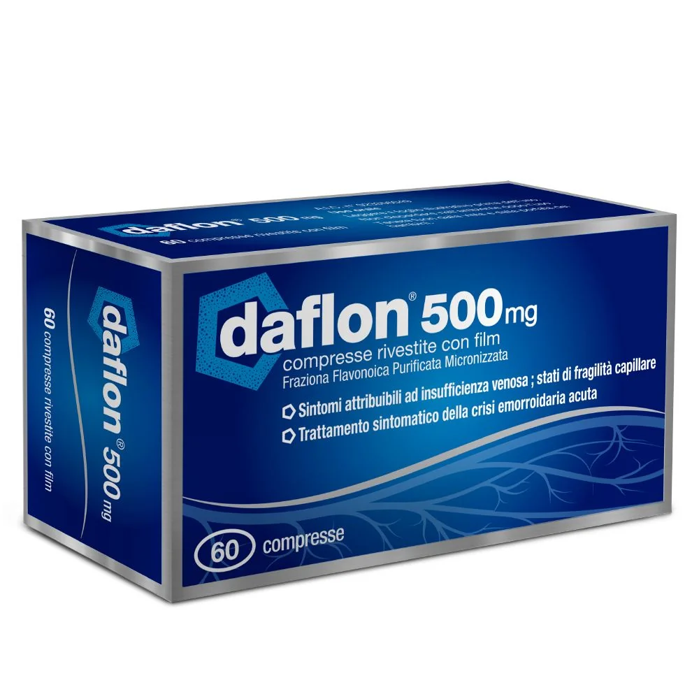 DAFLON 500 MG 60 COMPRESSE