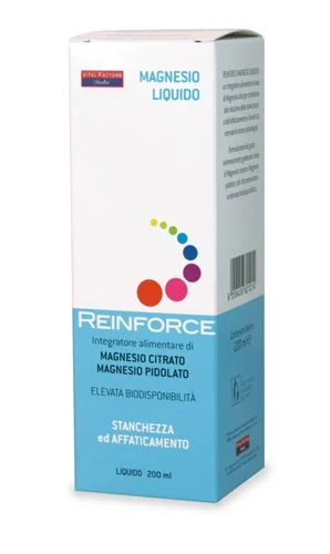 FARMADERBE REINFORCE MAGNESIO LIQUIDO INTEGRATORE 200 ML