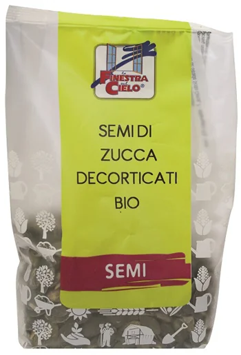 LA FINESTRA SUL CIELO SEMI DI ZUCCA DECORTICATI BIO 150 G