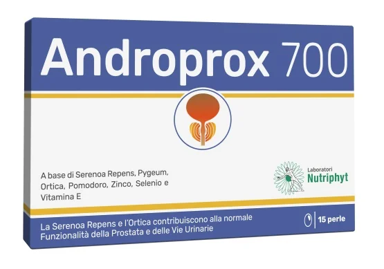 ANDROPROX 700 INTEGRATORE VIE URINARIE 15 PERLE SOFTGEL