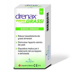 DRENAX FORTE GRASSI DISPOSITIVO MEDICO PER SOVRAPPESO ED OBESITÀ  45 COMPRESSE