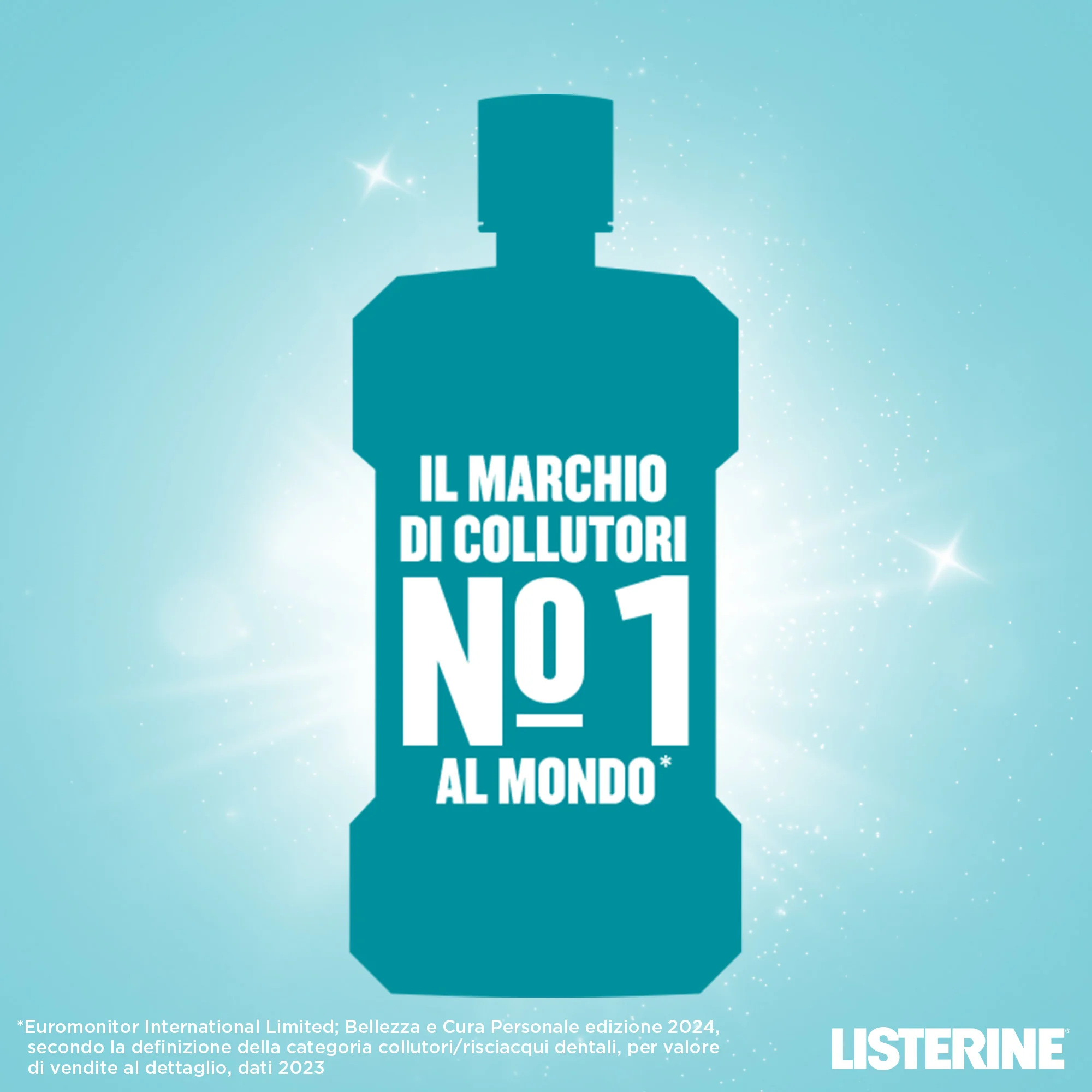 Listerine Cool Mint Gusto Delicato Collutorio 500 ml Alito Fresco