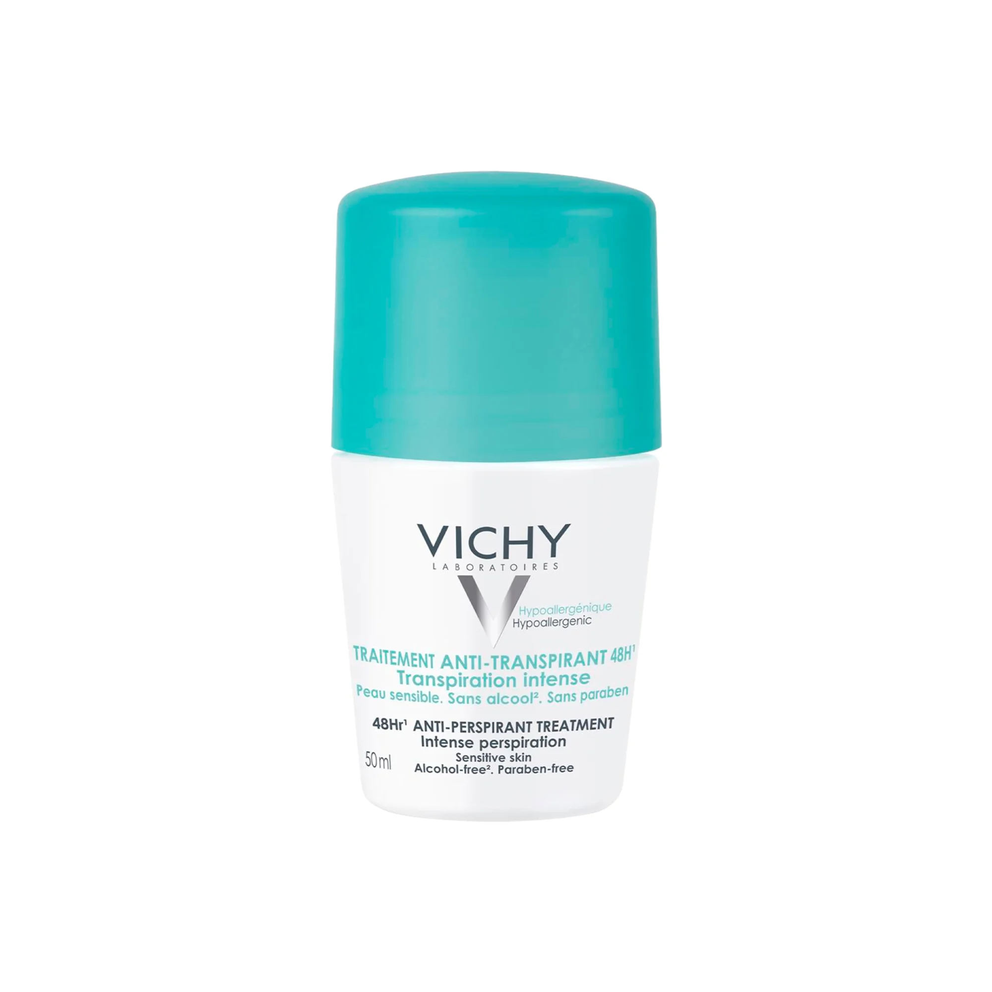 Vichy Deodorante Roll On Anti-traspirante 48h 50 ml Per Traspirazione Intensa