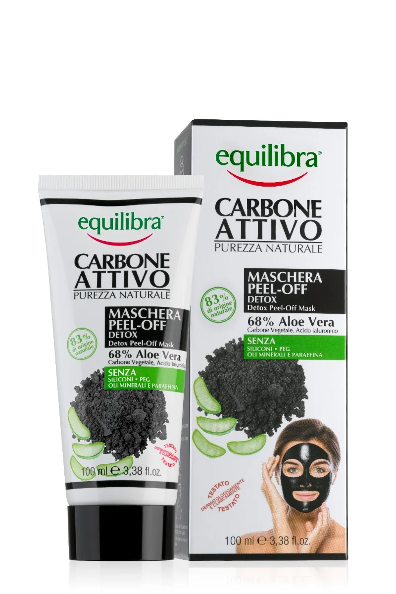 EQUILIBRA CARBONE ATTIVO MASCHERA DETOX