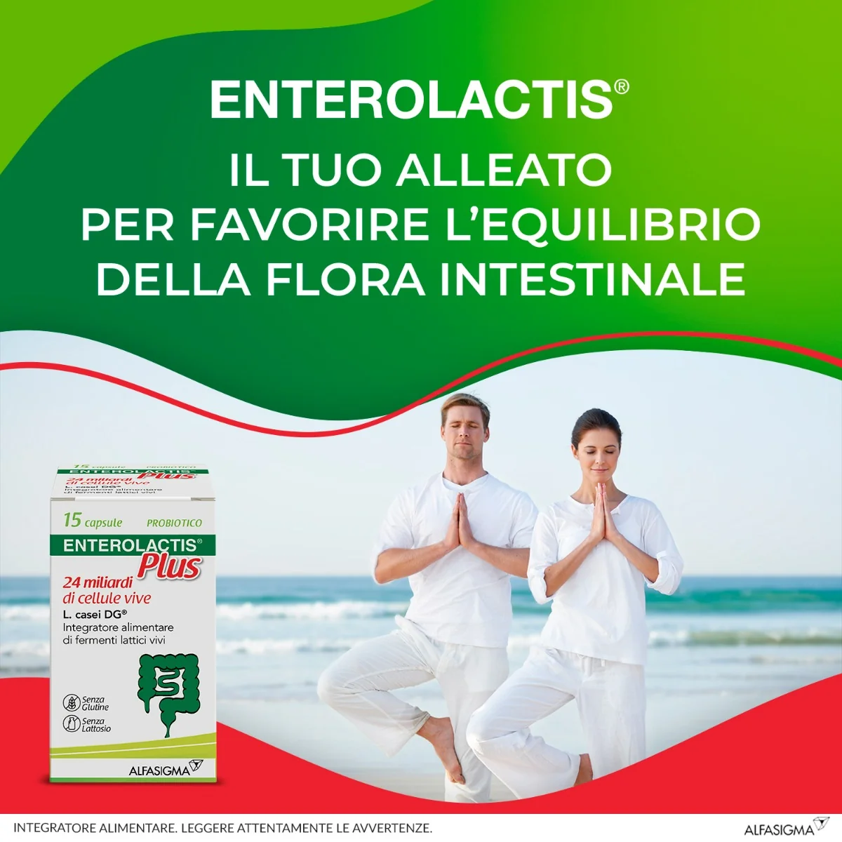 Enterolactis Plus 15 Capsule Fermenti Lattici