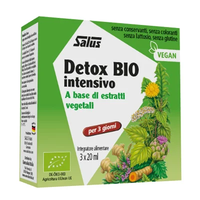 SALUS DETOX BIO INTENSIVO INTEGRATORE 3 FLACONCINI DA 20 ML