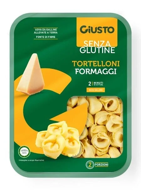 GIUSTO SENZA GLUTINE TORTELLONI FORMAGGI 250 G