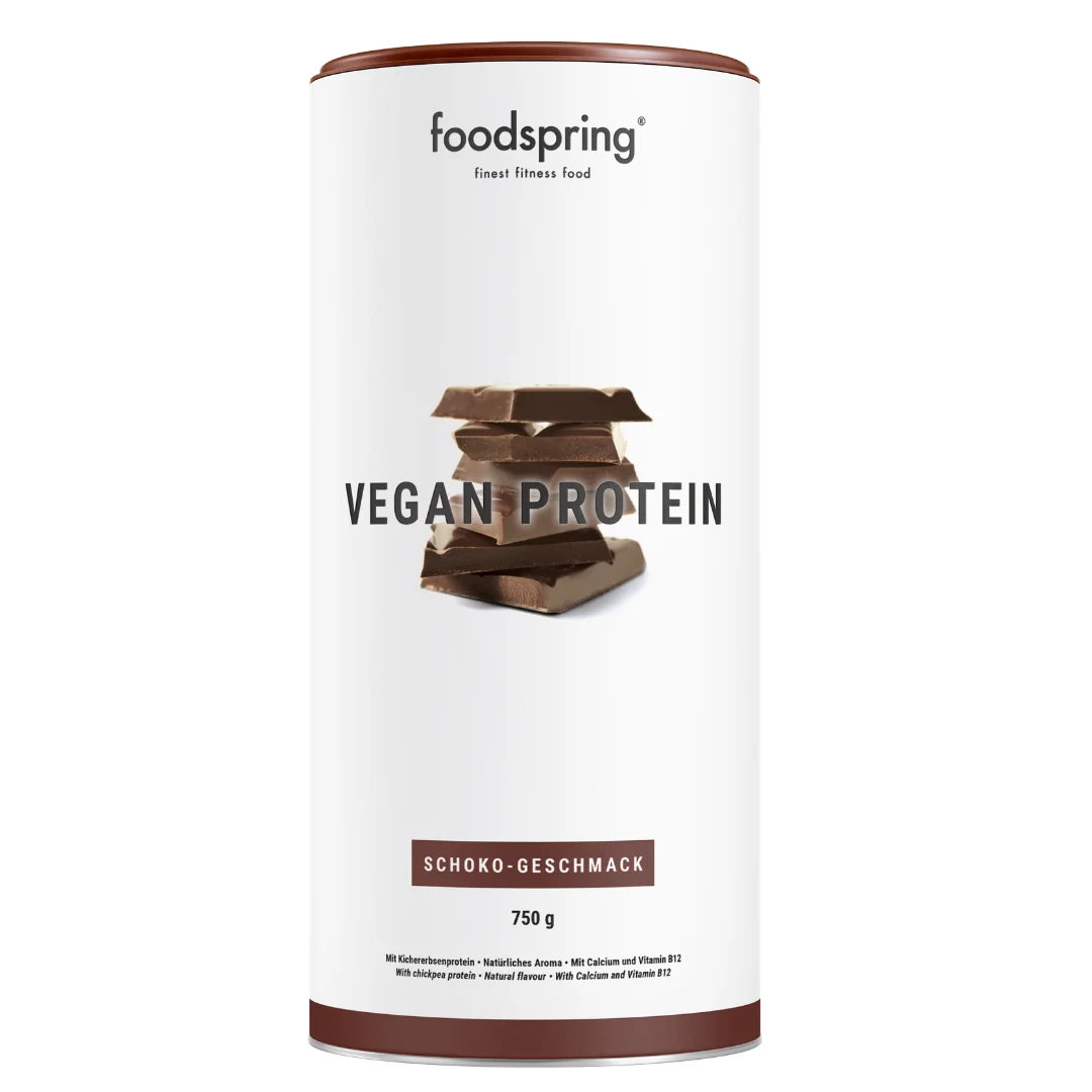 FOODSPRING VEGAN PROTEIN CHOCOLATE 750G