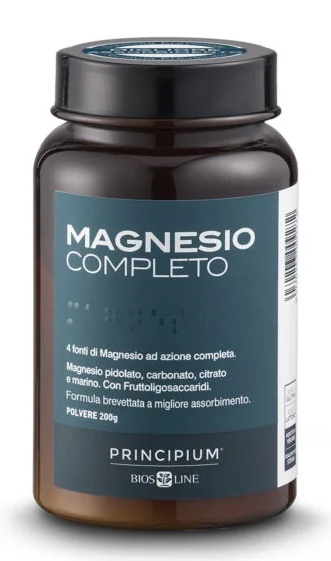 BIOS LINE PRINCIPIUM MAGNESIO COMPLETO INTEGRATORE MUSCOLARE 200 G