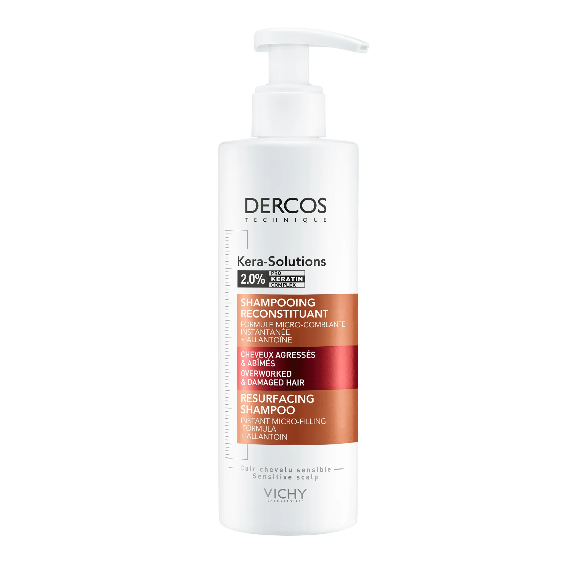 Vichy Dercos Kera-Solutions Shampoo Ristrutturante 250 ml Capelli Secchi