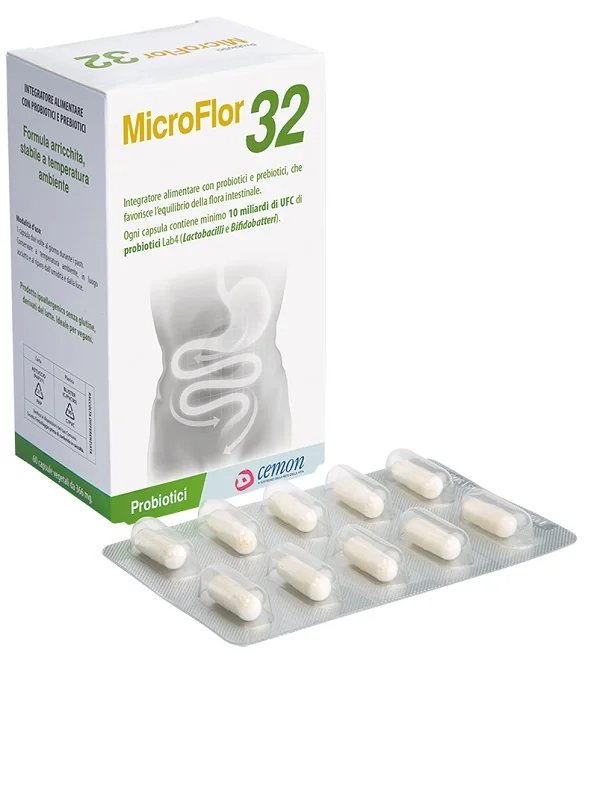 MICROFLOR 32 60 CAPSULE NO FRIGO