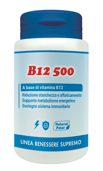 NATURAL POINT B12 CIANOCOBALAMINA INTEGRATORE 100 CAPSULE VEGETALI