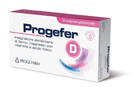 PROGEFER D 30 COMPRESSE GASTROPROT