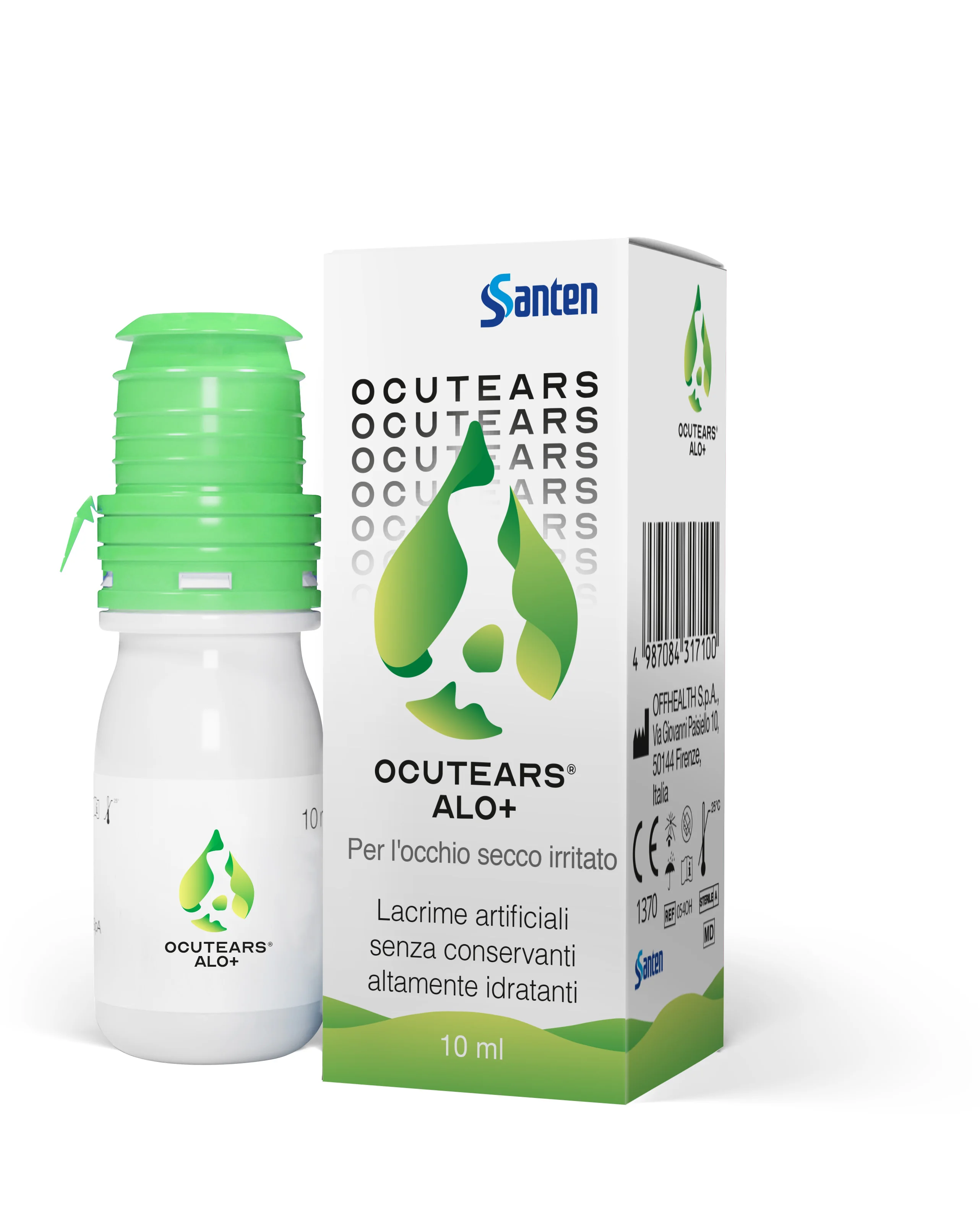 OCUTEARS ALO+ 0.4% PFMD 10ML IT