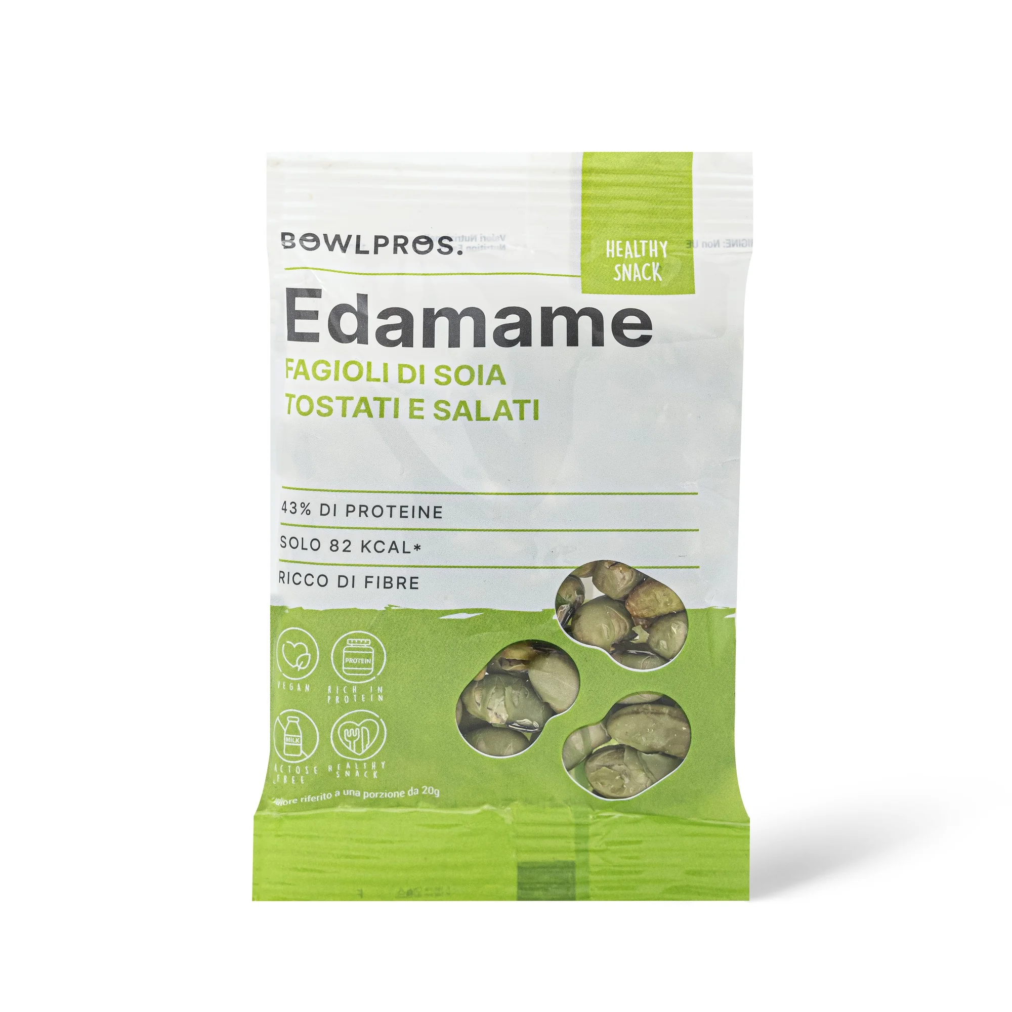 EDAMAME TOSTATI SALATI 20G