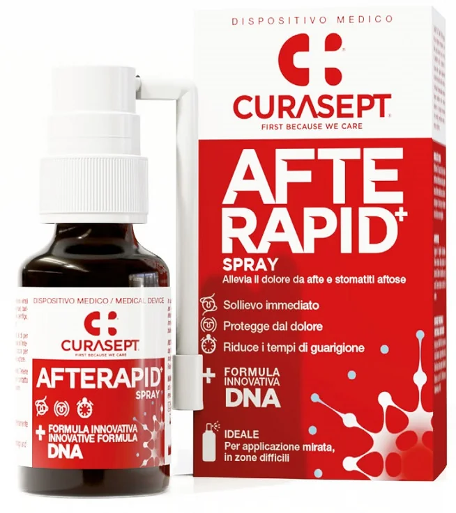 CURASEPT AFTE RAPID+ DNA SPRAY 15 ML