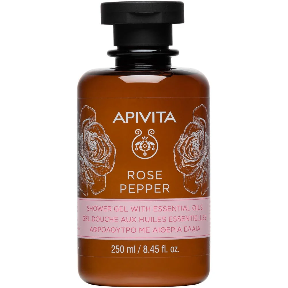 APIVITA ROSE PEPPER SHOWER GEL 300 ML