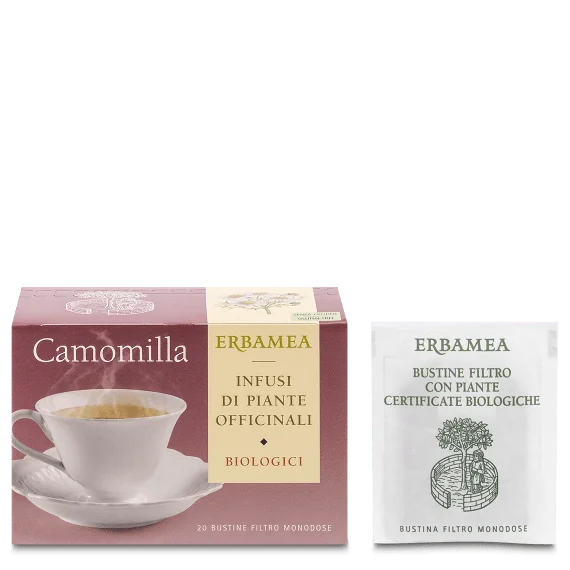 ERBAMEA CAMOMILLA TISANA BIO 20 FILTRI