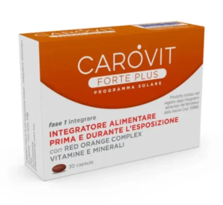 CAROVIT FORTE PLUS PROGRAMMA SOLARE 30 CAPSULE